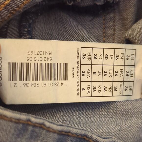 Promod‎ denim skinny fit jeans size 4 - Picture 5 of 6